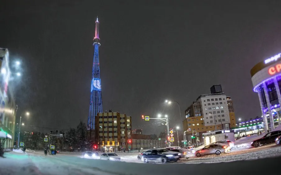 Нижегородская телебашня включит праздничную подсветку к юбилею ННГУ